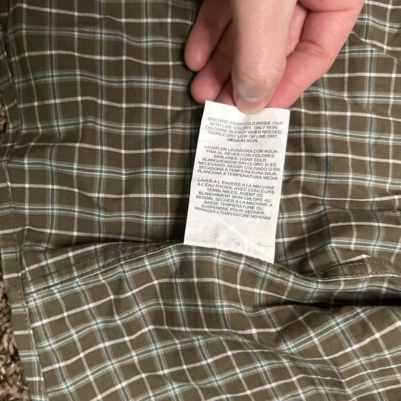 Wrangler George Straight Shirt Mens Sz XL Tattersall Check Western Cowboy Rodeo - Picture 9 of 15